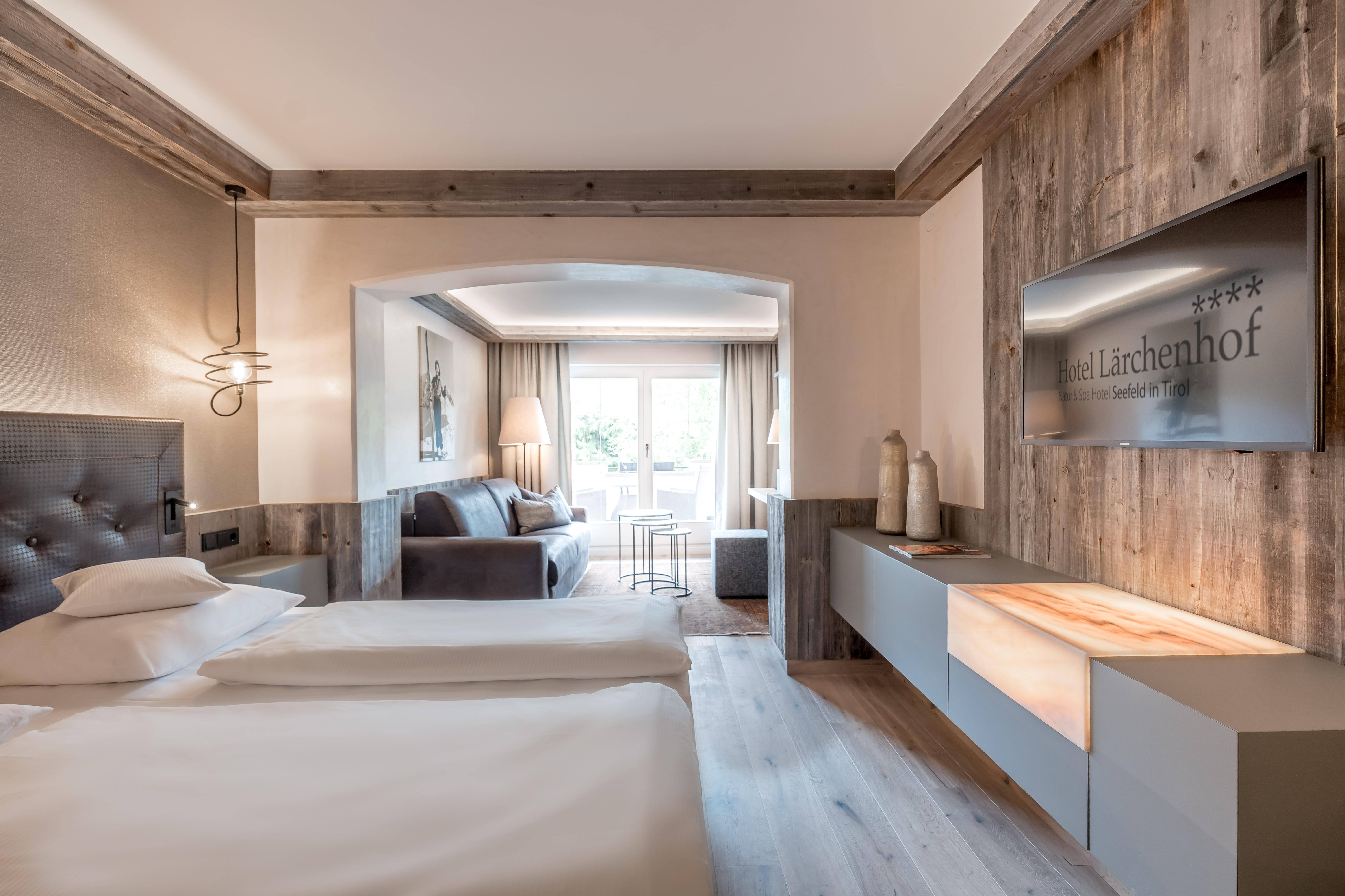 Natur & Spa Hotel Laerchenhof Seefeld in Tirol Extérieur photo